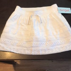 White skort